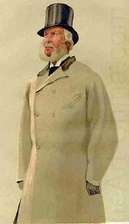 Major General The Hon. James MacDonald, sketch for Vanity Fair,, James Tissot